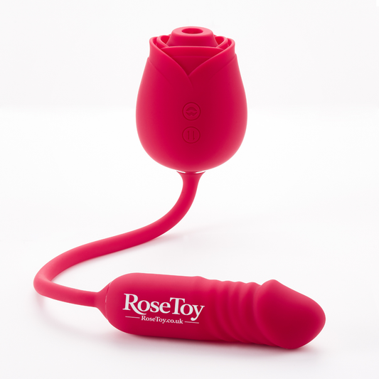 Rose Pro – Suction & Thrusting Rose Vibrator